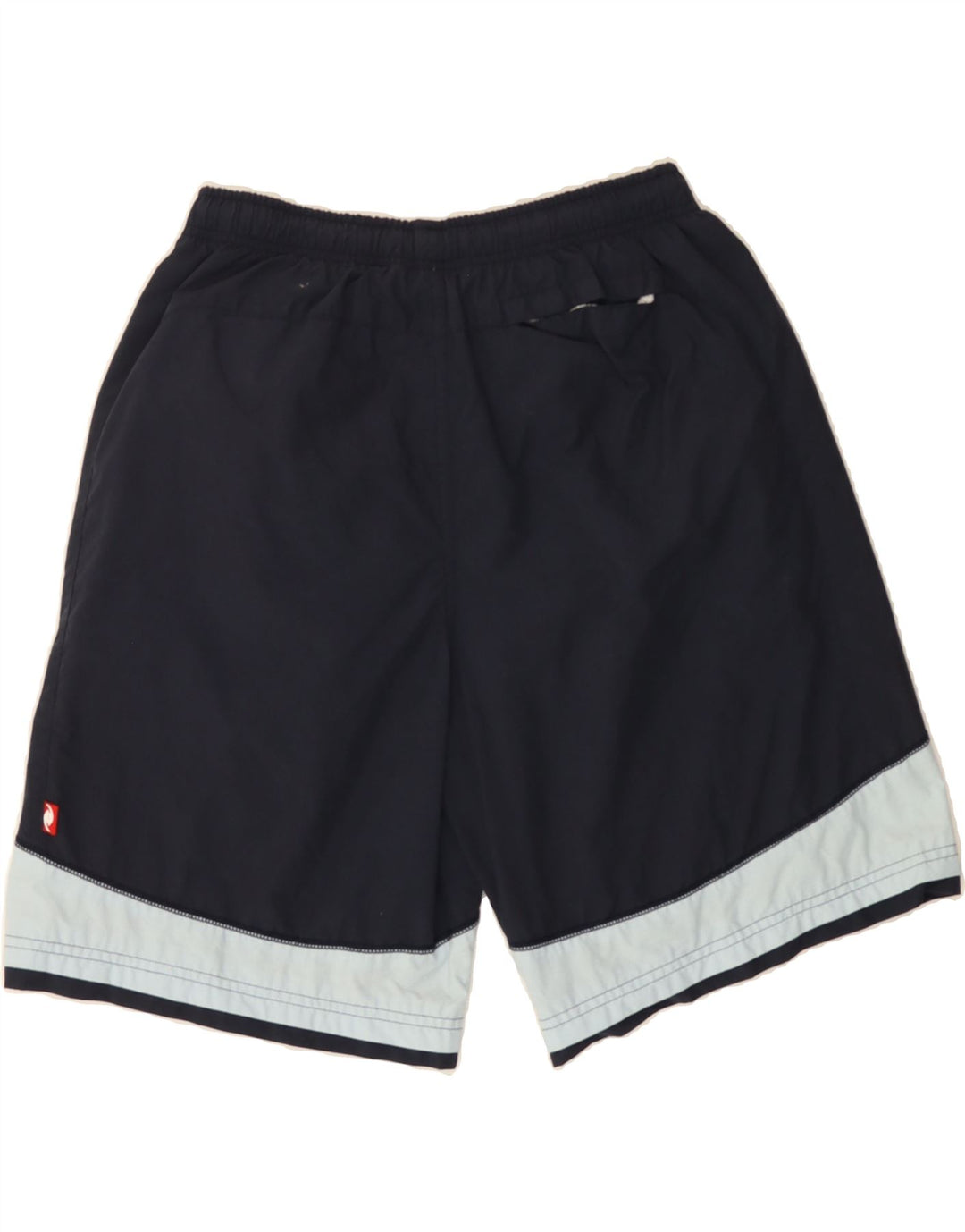 LOTTO Mens Sport Shorts Medium Blue Colourblock Vintage Lotto and Second-Hand Lotto from Messina Hembry 