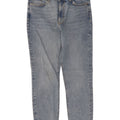 Zara Γυναικείο Cropped Jeans EU 42 Large W32 L24 Blue