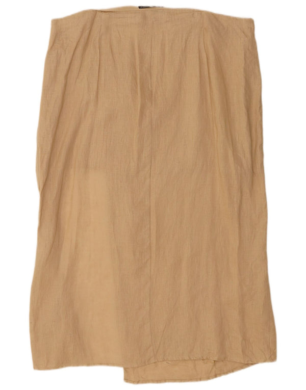 Zara Womens Sarong Skirt 2XL W34 Beige