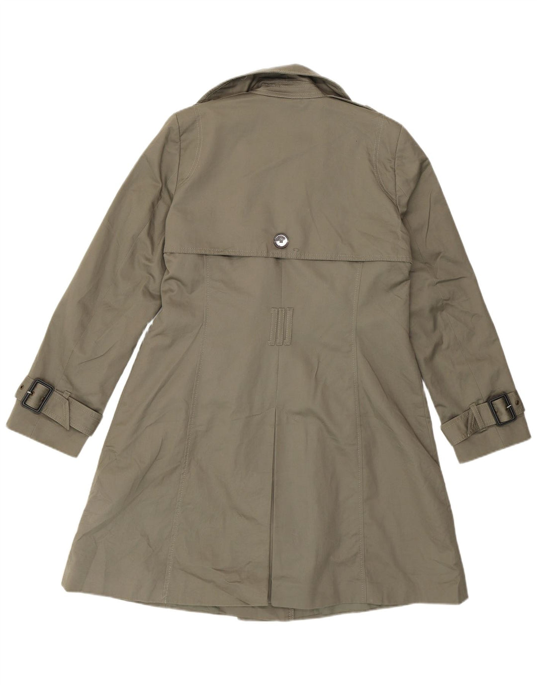 Trench da donna Marks & Spencer UK 14 cotone kaki medio