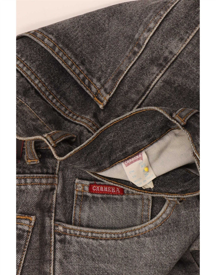 Jeans dritti da uomo Carrera W30 L28 cotone grigio