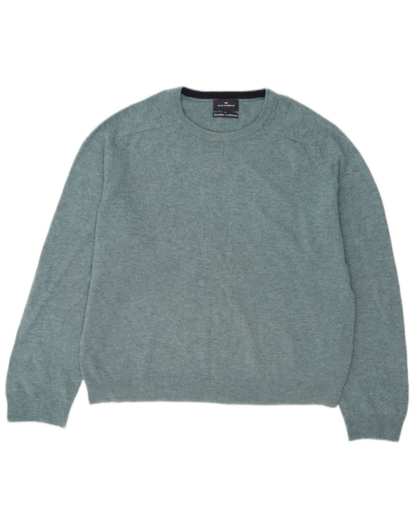 Marks & Spencer Herre Blue Harbor Crew Neck sweater XL Blå