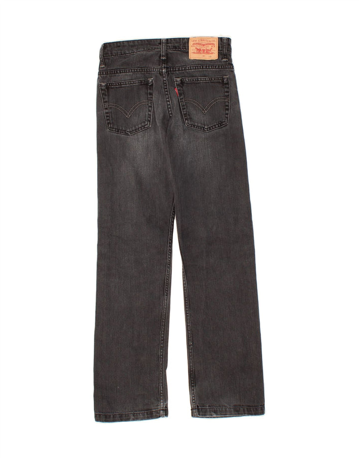 LEVI'S Boys Straight Jeans 9-10 Years W26 L26 Grey Cotton Vintage Levi's and Second-Hand Levi's from Messina Hembry 