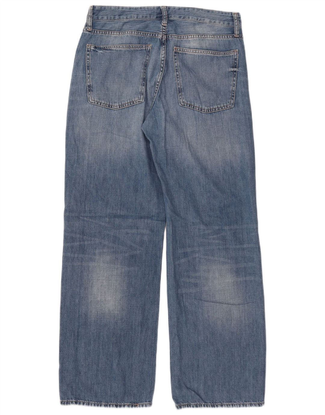 Zara Dame Løse Jeans EU 40 Medium W30 L31 Blå