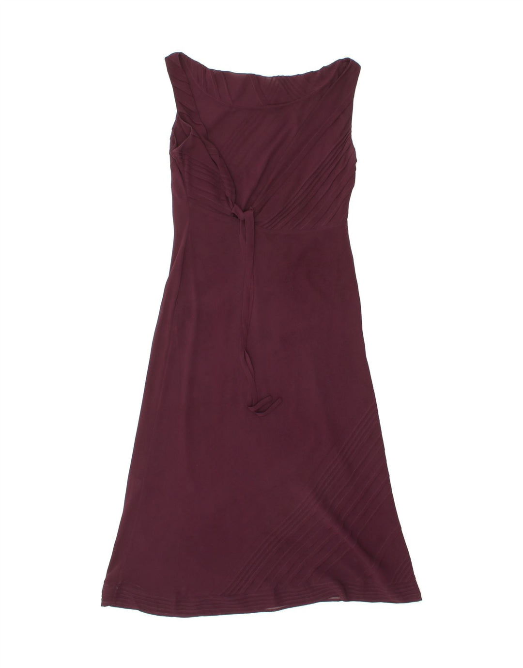 COAST Womens Sleeveless A-Line Dress UK 12 Medium Purple Polyester Vintage Coast and Second-Hand Coast from Messina Hembry 
