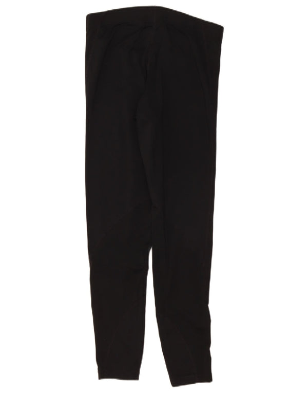 Leggings grafici da donna Nike UK 12 medio nero poliestere