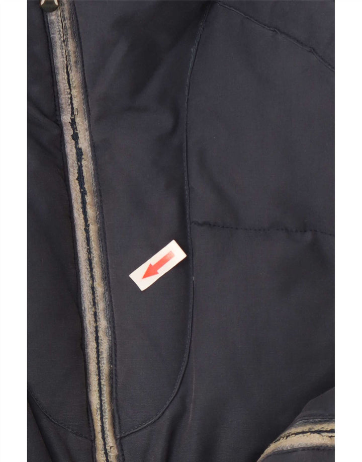 Helly Hansen Mens Padded Jacket UK 36 Small Navy Blue Colourblock Nylon