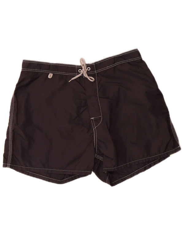 Sundek Mens Swimming Shorts Large Black Nylon