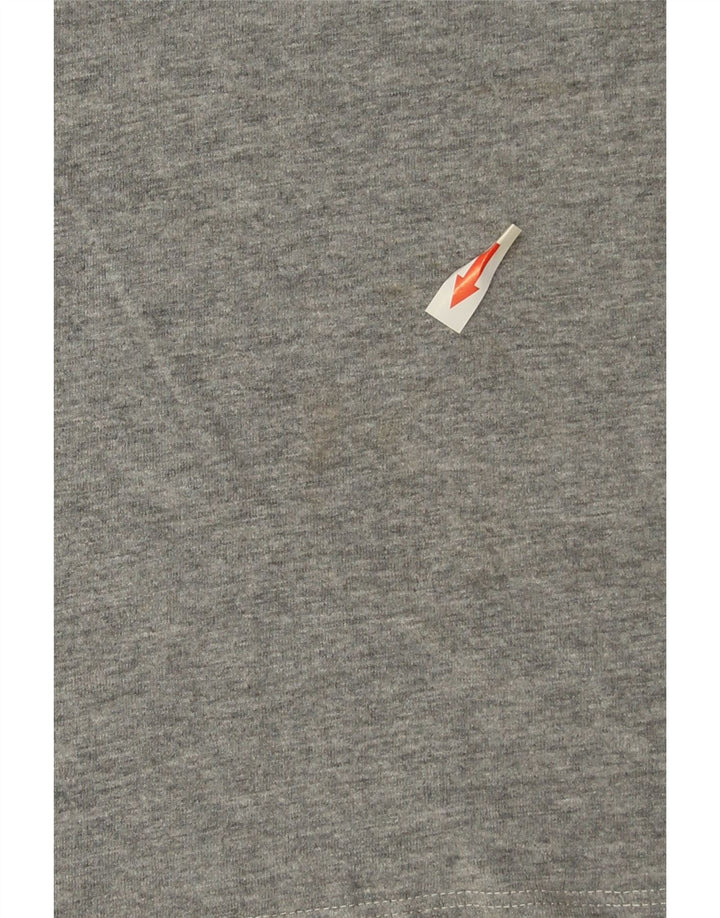 Rab Mens Graphic T-Shirt Top Medium Grey Flecked Cotton