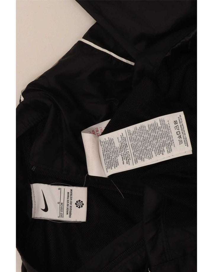 Nike Veste de Pluie Garçon 12-13 Ans Large Noir Polyester