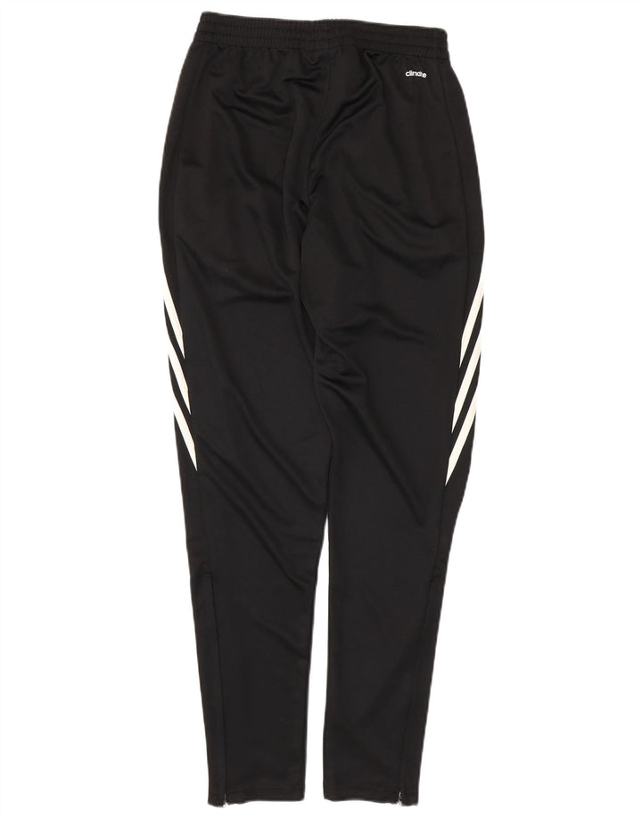 ADIDAS Hombre Climalite Chándal Pantalones Pequeños Poliéster Negro
