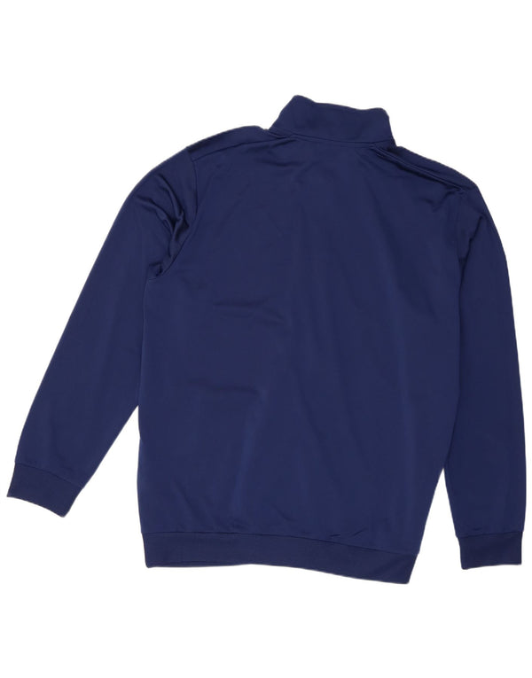 Adidas Hombre Chándal Top Chaqueta XL Azul Marino Poliéster