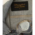 WRANGLER Mens Western Denim Jacket UK 38 Medium Blue Cotton