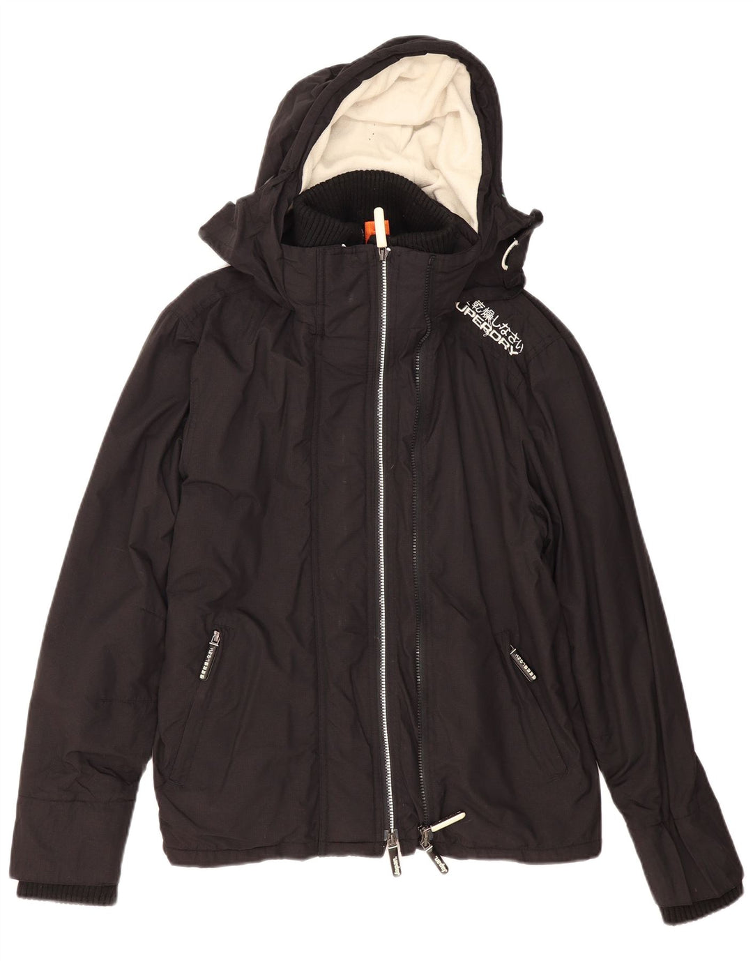 Giacca a vento da donna Superdry The Windcheater UK 14 media nera