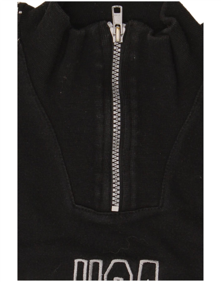 Champion Boys Grafisk Sweatshirt Jumper 9-10 år Medium Sort Colourblock