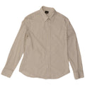 Just Cavalli Mens Shirt 3XL White Pinstripe