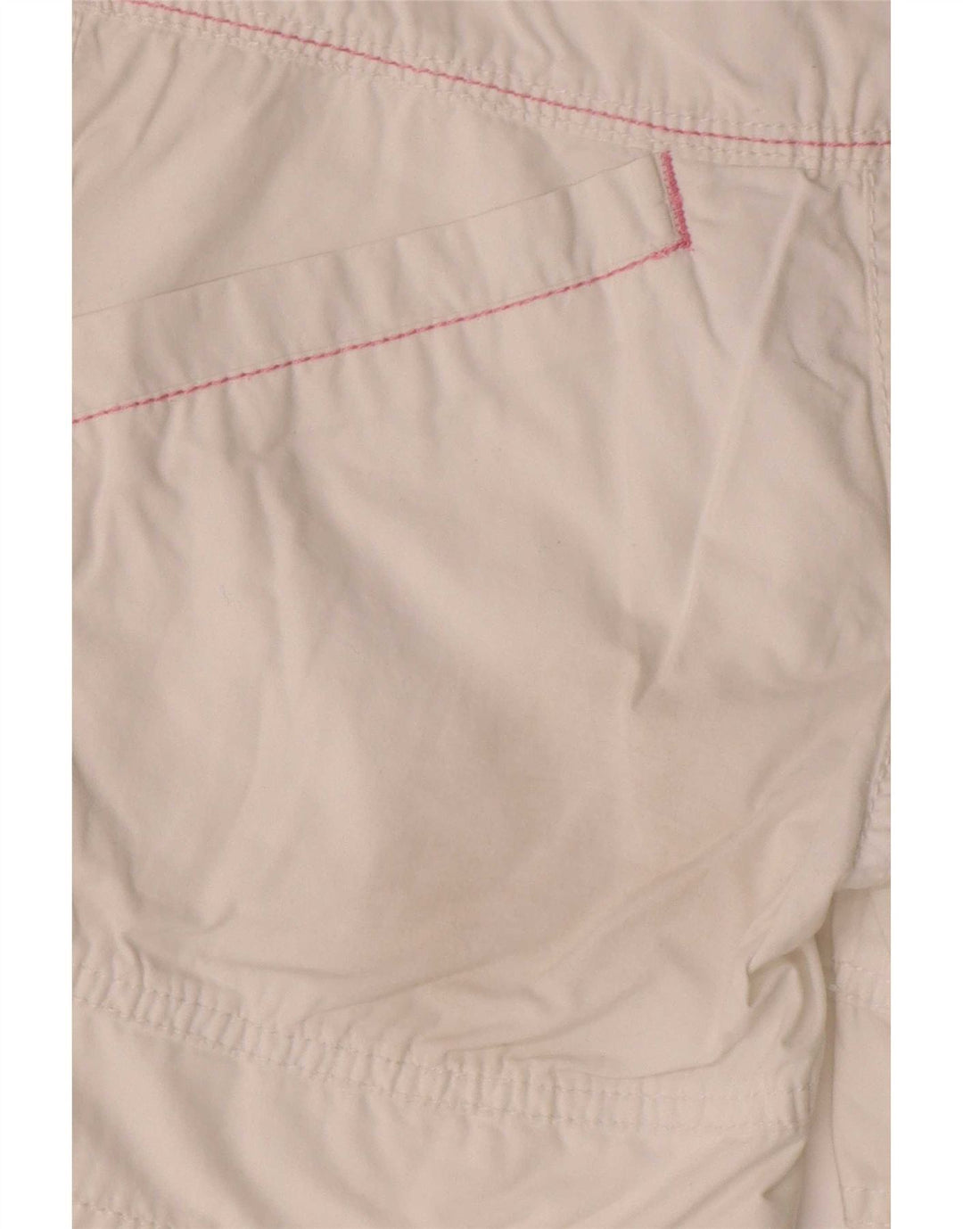 Γυναικείο σορτς Calvin Klein W28 μεσαίο λευκό βαμβακερό