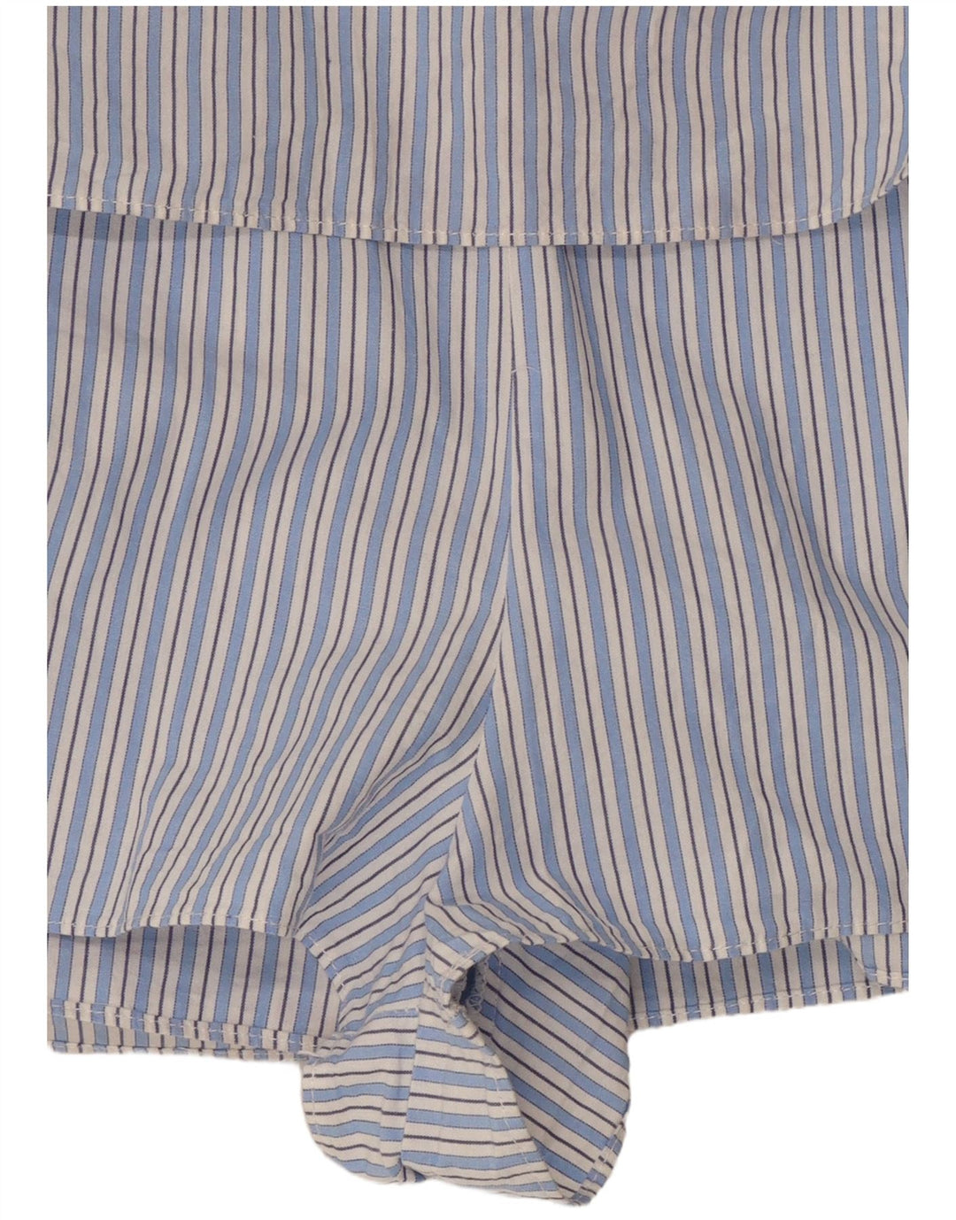 Tuta corta da donna con maniche a 3/4 ZARA UK 10 piccola a righe blu