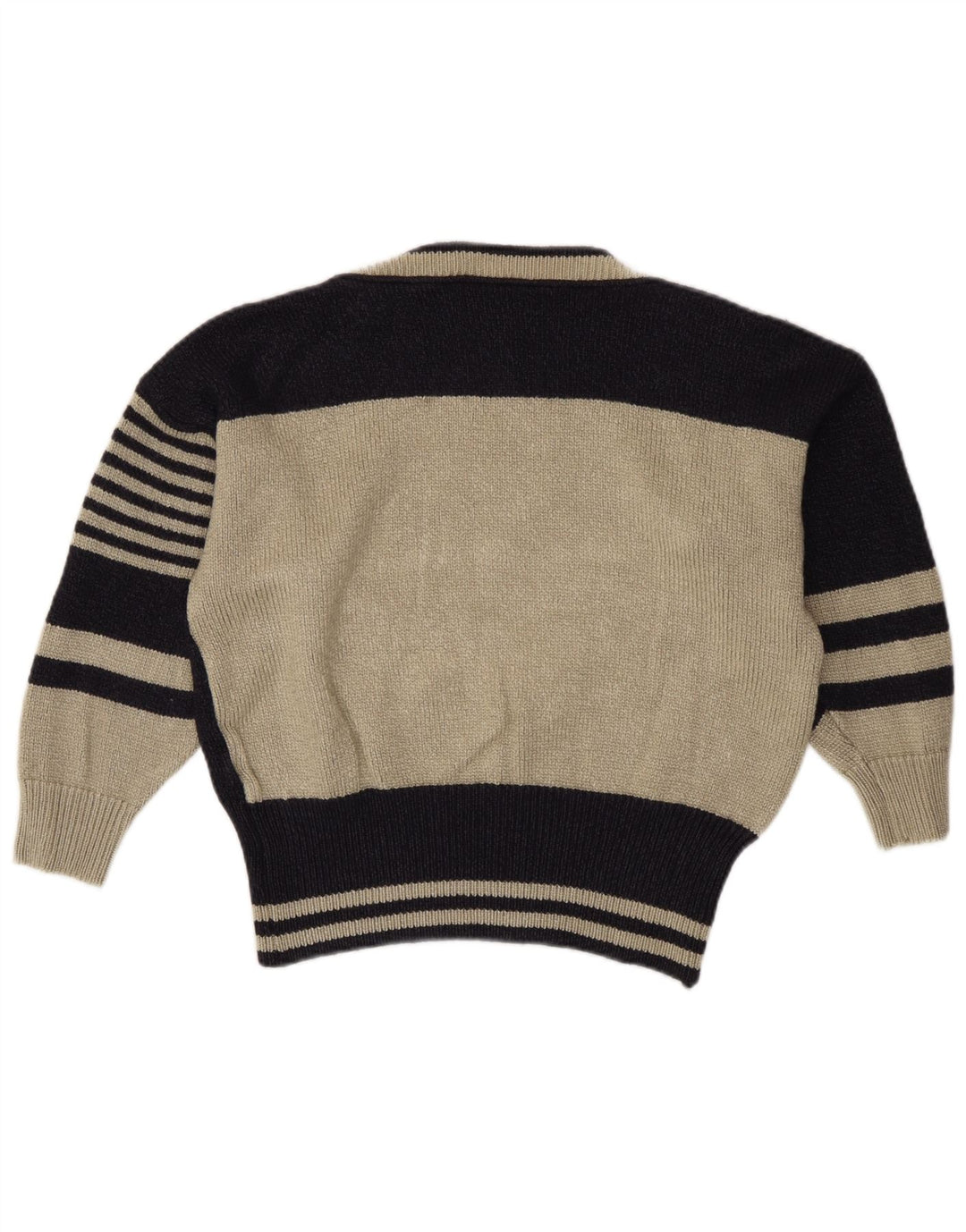 Avant Garde Womens Boat Neck Jumper Sweater EU 40 Medium Navy Blue