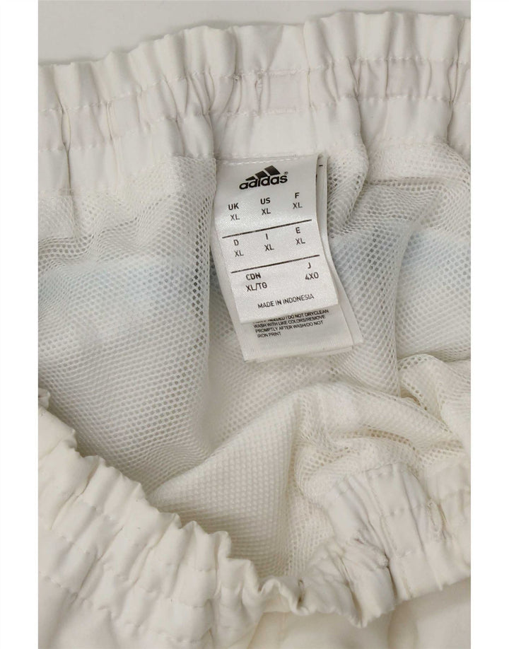 Adidas Mens Sport Shorts XL  White Polyester