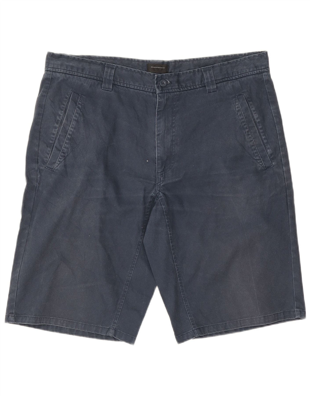 Sergio Tacchini Mens Chino Shorts EU 48 Medium W36  Navy Blue Cotton