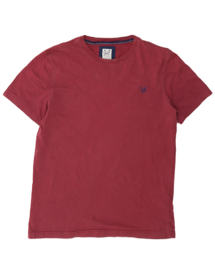 Besætningstøj Herre T-shirt Top Medium rødbrun bomuld