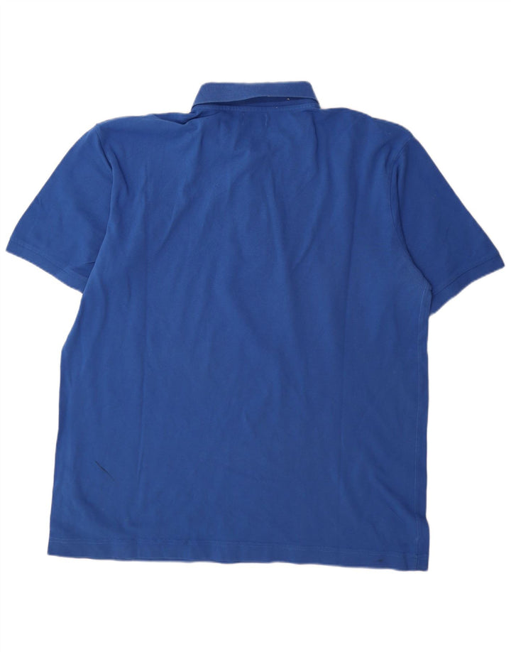 Kappa Mens Polo Shirt 3XL Blue Cotton