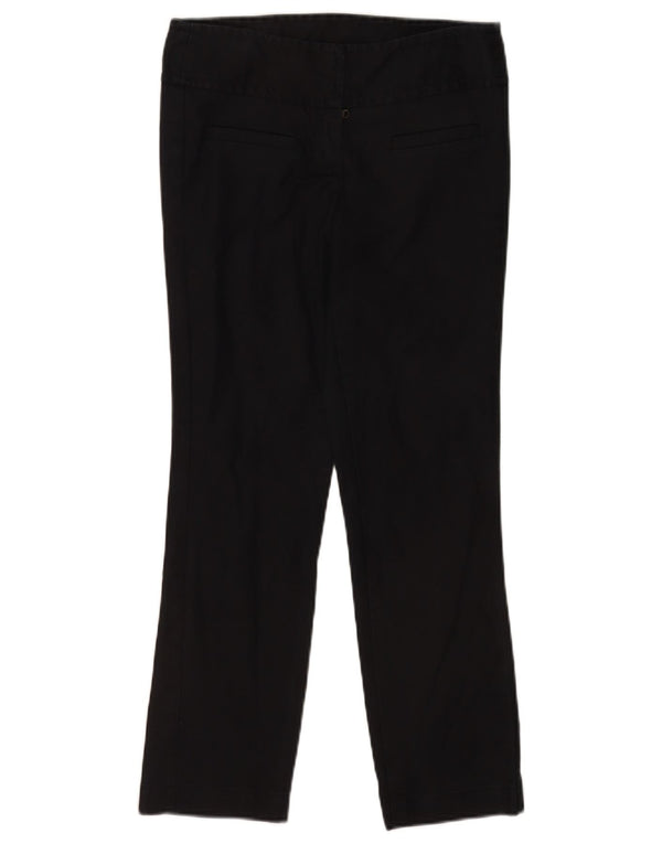 Γυναικείο ίσιο casual παντελόνι Benetton EU 40 Medium W28 L26 μαύρο βαμβακερό