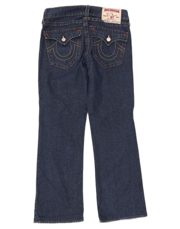 Damskie jeansy Bootcut True Religion W31 L32 Niebieskie bawełniane