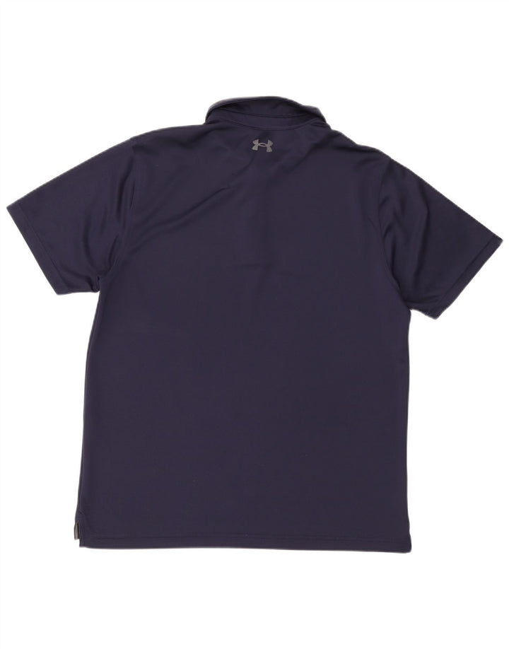 Under Armour herre poloshirt XL marineblå polyester