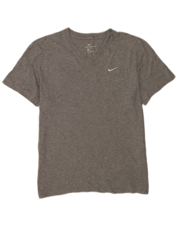Nike Mens T-Shirt Top Large Grey
