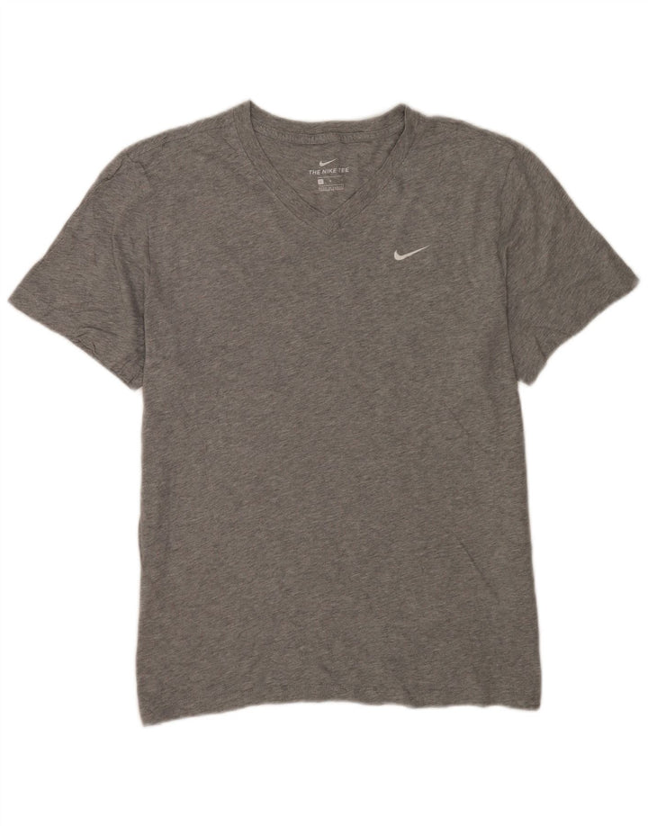 Nike - Camiseta para hombre, talla grande, gris