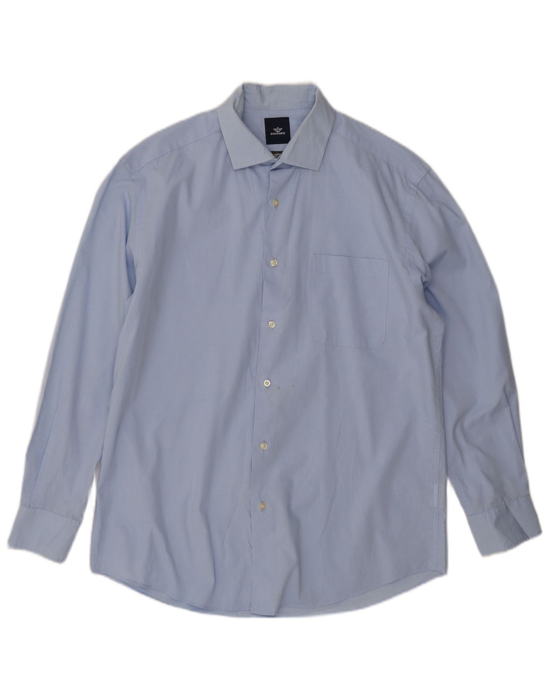 Dockers Herreskjorte str. 15 1/2 Medium Blue Cotton
