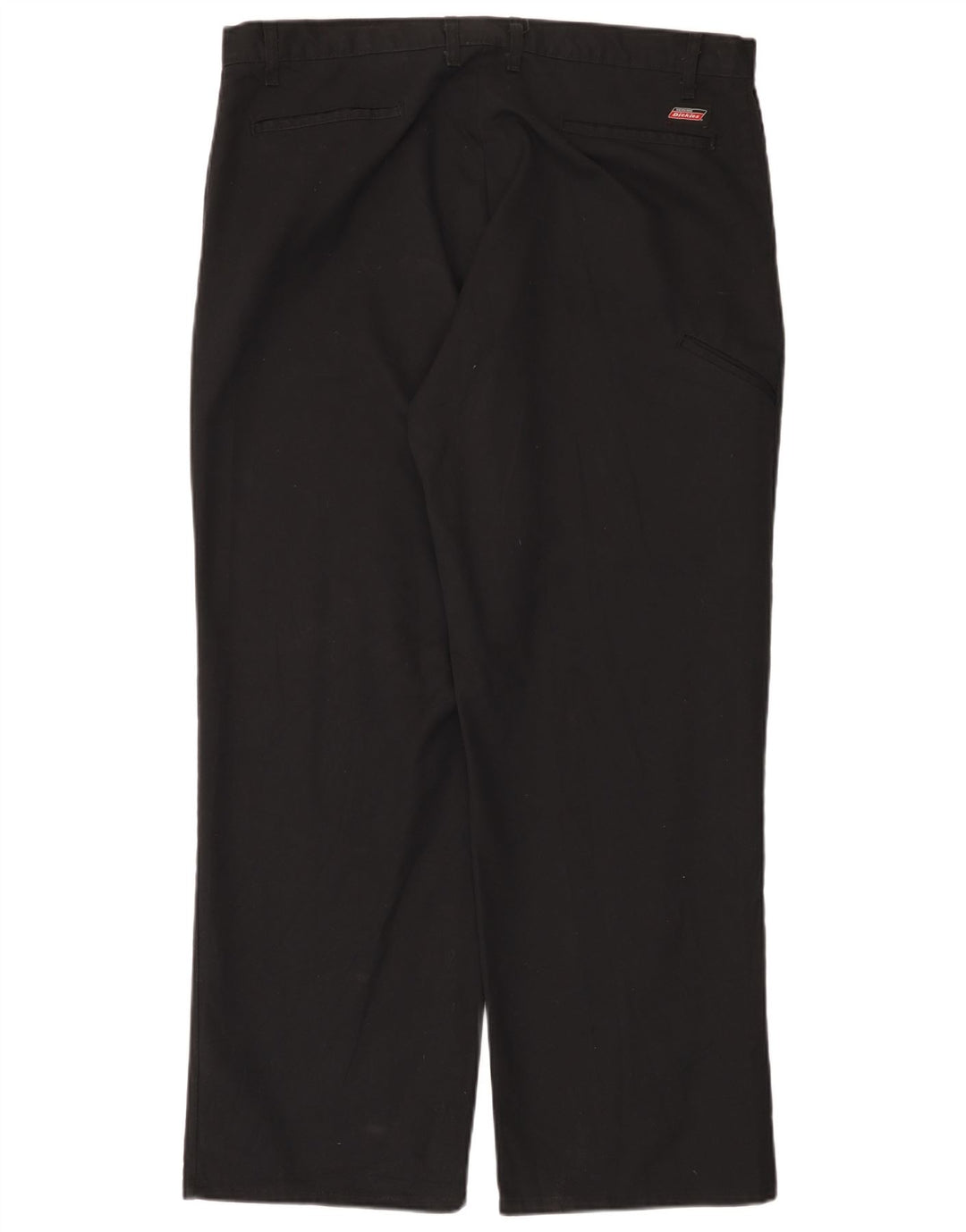 Calças Chino Regulares Masculinas Dickies W40 L32 Poliéster Preto