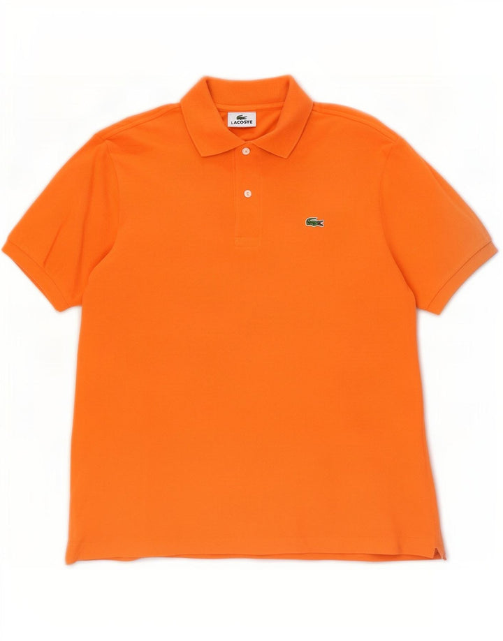 Lacoste Polo Homme Taille 4 Coton Orange Moyen