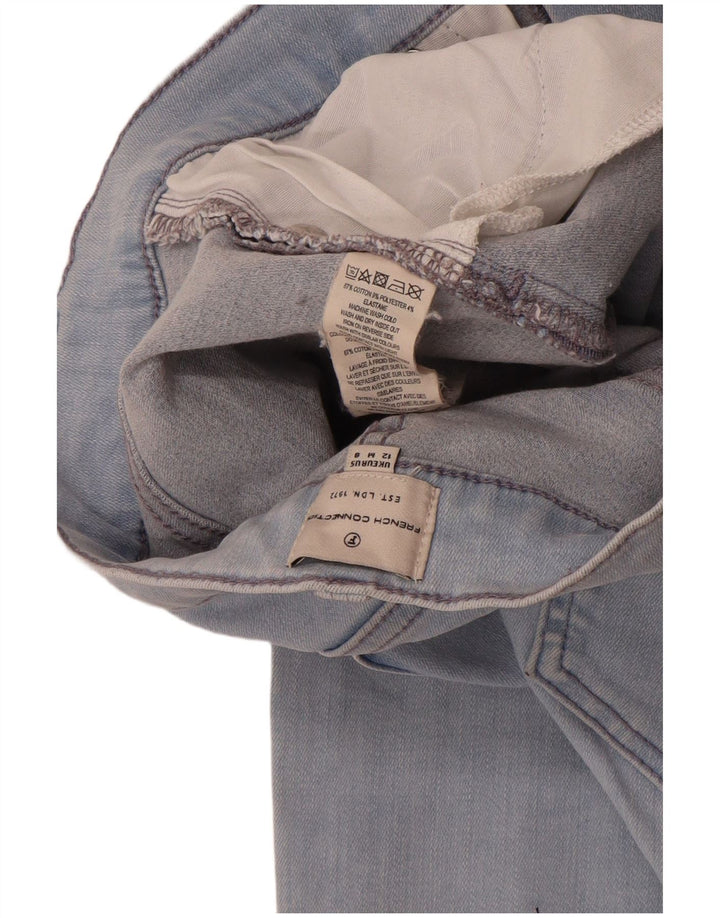 French Connection Womens Slim Jeans UK 12 Medium W28 L28 Blue Cotton