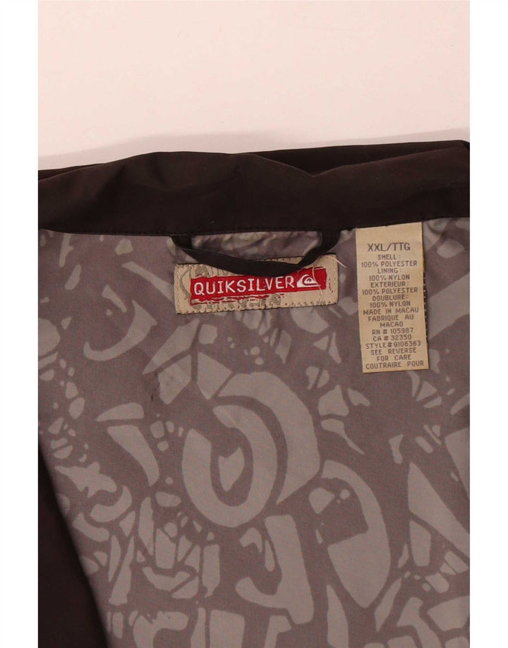 Quiksilver Chaqueta Bomber para Hombre UK 44 2XL Marrón Poliéster