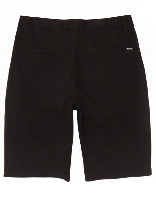 Volcom muške chino kratke hlače W30 Srednje crni pamuk