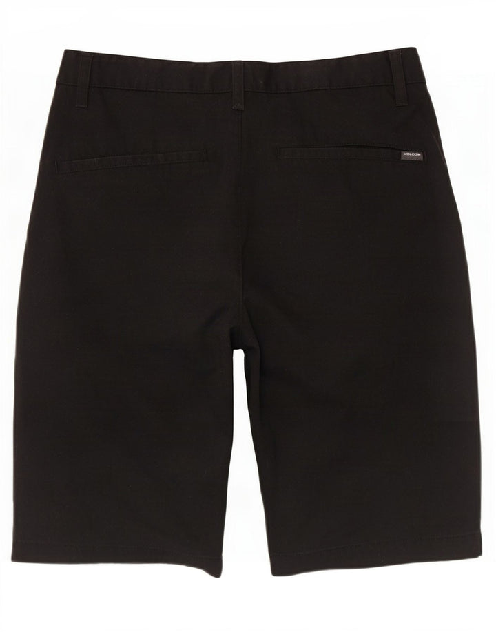 Ανδρικό σορτς Chino Volcom W30 Μεσαίο μαύρο βαμβακερό