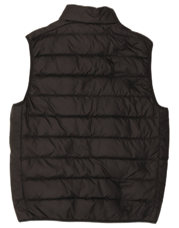 Adidas Mens párnázott Gilet UK 38 közepes fekete poliészter