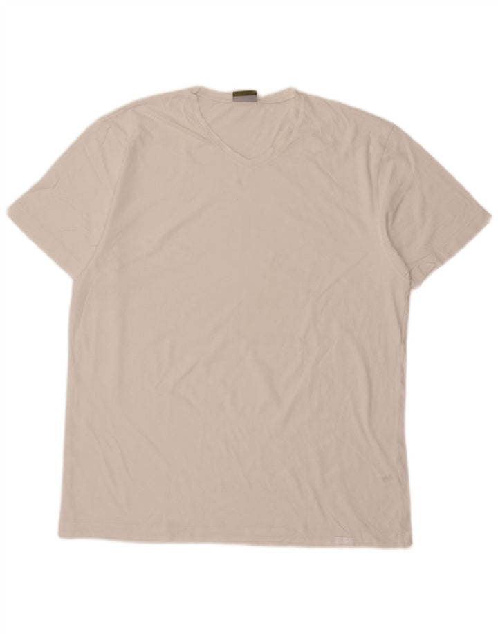 Fila Mens T-Shirt Top XL White Cotton