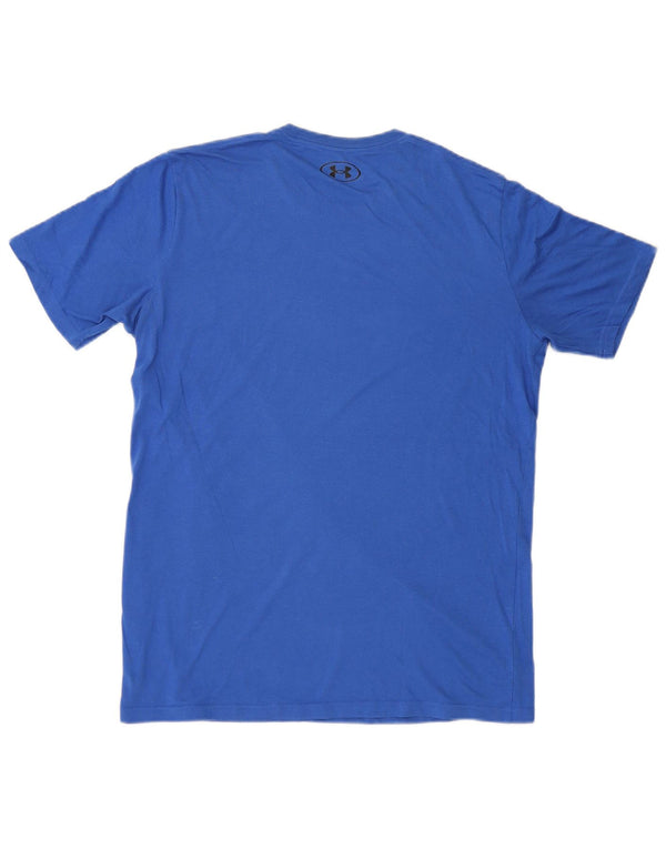 Under Armour Herre T-Shirt Top Medium Blue