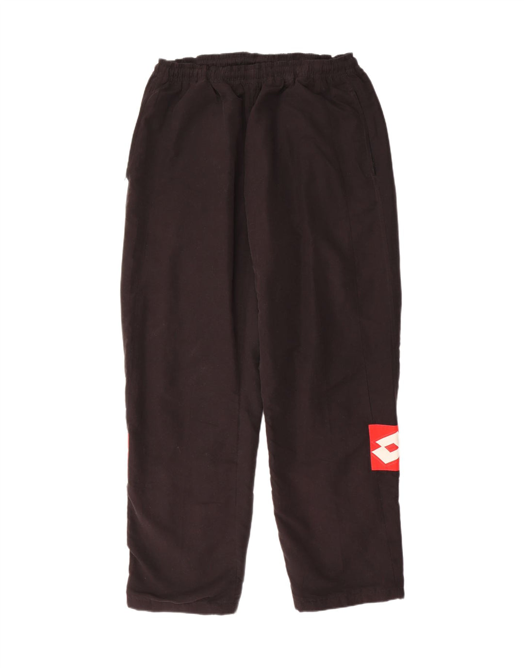 LOTTO Mens Graphic Tracksuit Trousers Medium Black Polyester