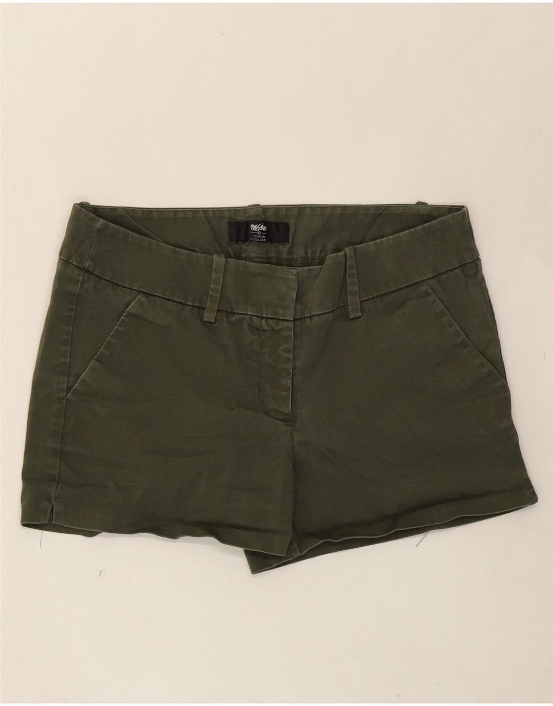 MOSSIMO Womens Chino Shorts US 4 Small W30  Green Cotton Vintage Mossimo and Second-Hand Mossimo from Messina Hembry 