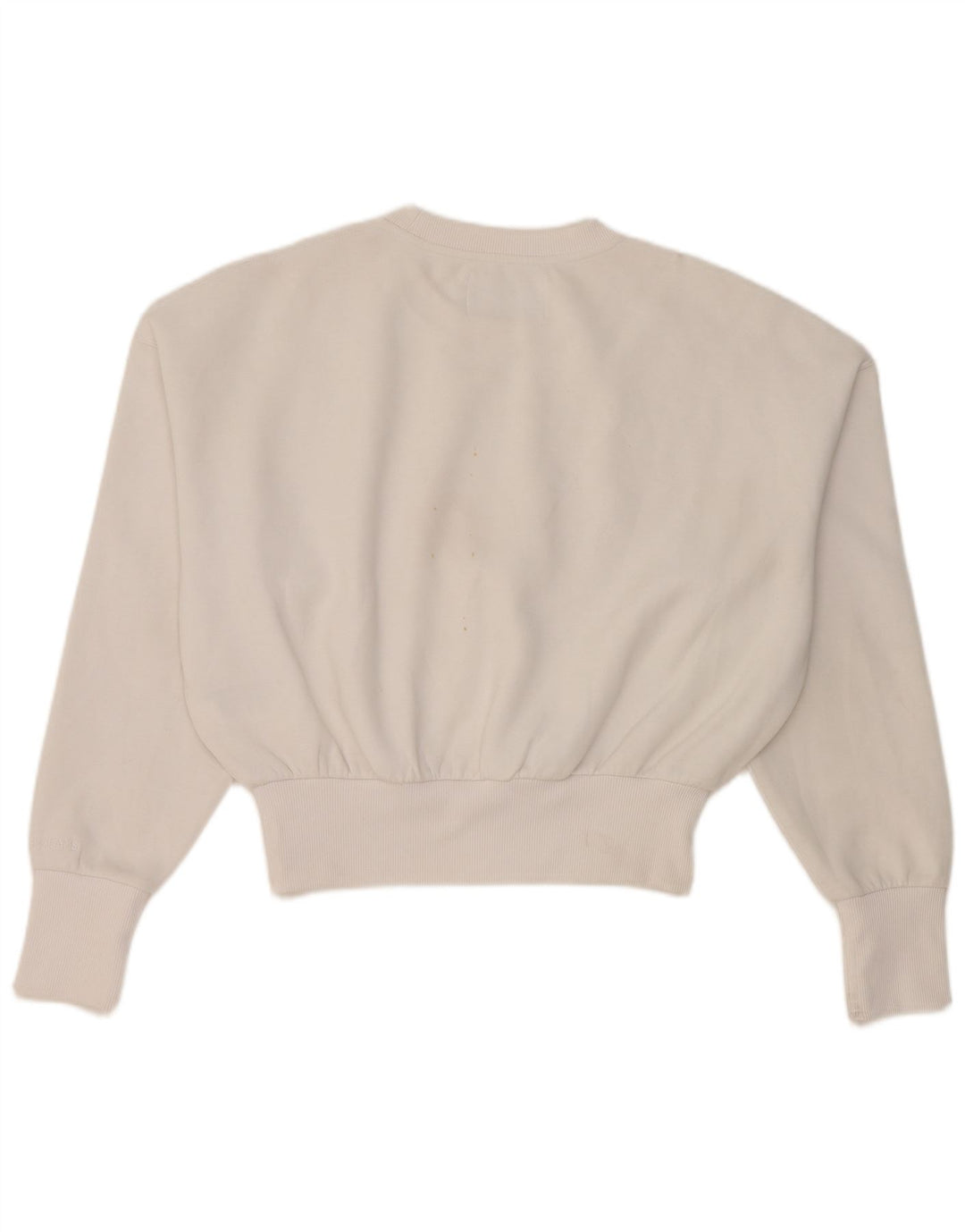 Calvin Klein Jeans Womens Oversized Sweatshirt Jumper UK 14 Medium White