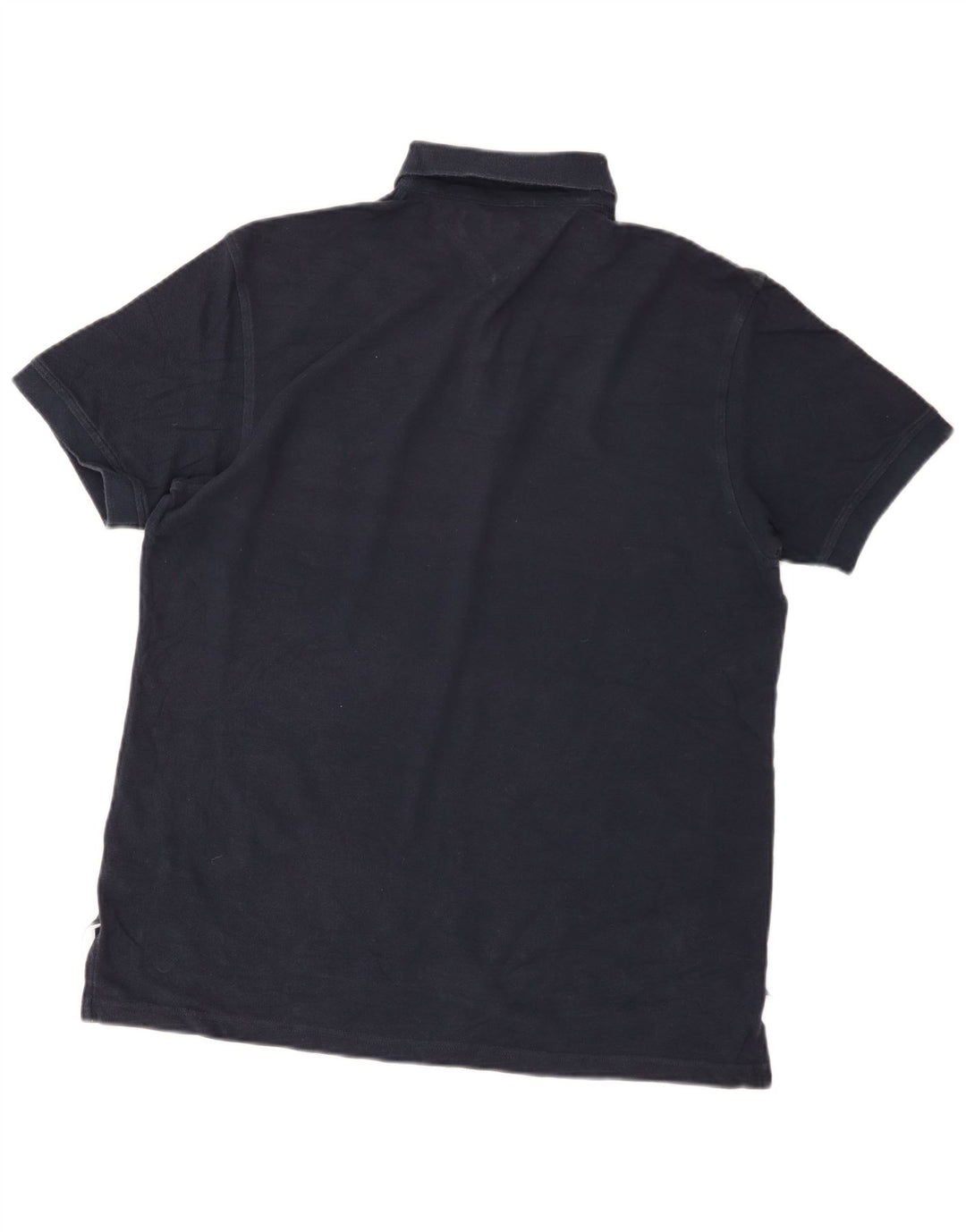 Tommy Hilfiger Herre Kortærmet Polo Shirt Medium Navy Blue Classic