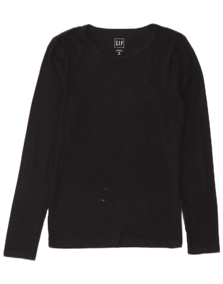 Gap Herren Modern Fit Top Langarm Medium Schwarz