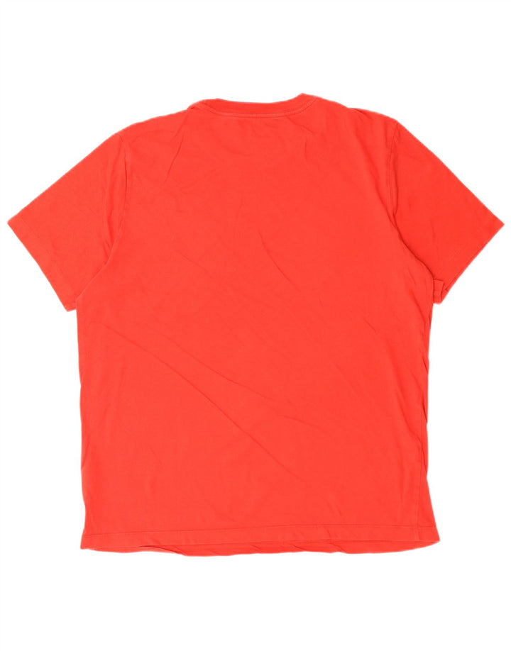 Nike Mens Graphic T-Shirt Top Large Red Cotton