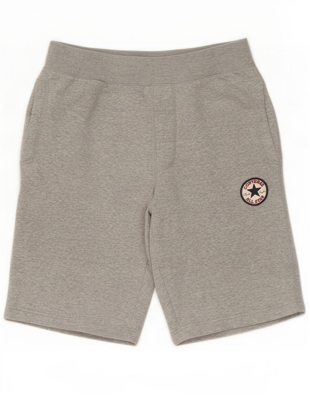 Converse Short de sport homme petit gris coton
