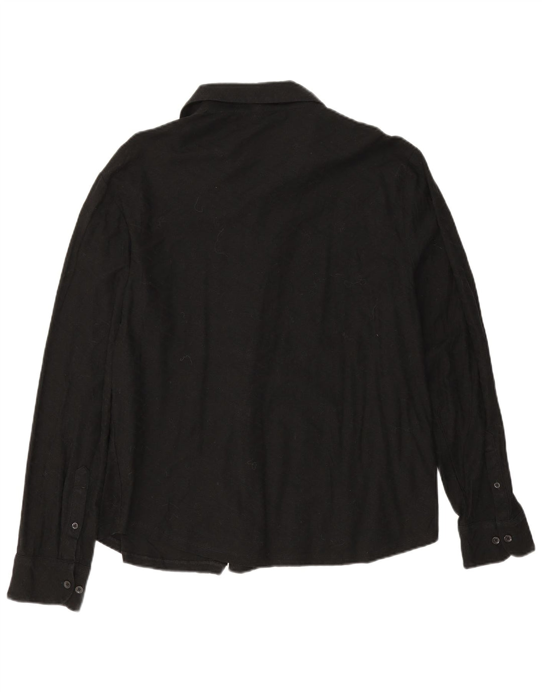 Reiss Mens Shirt 2XL Black Cotton